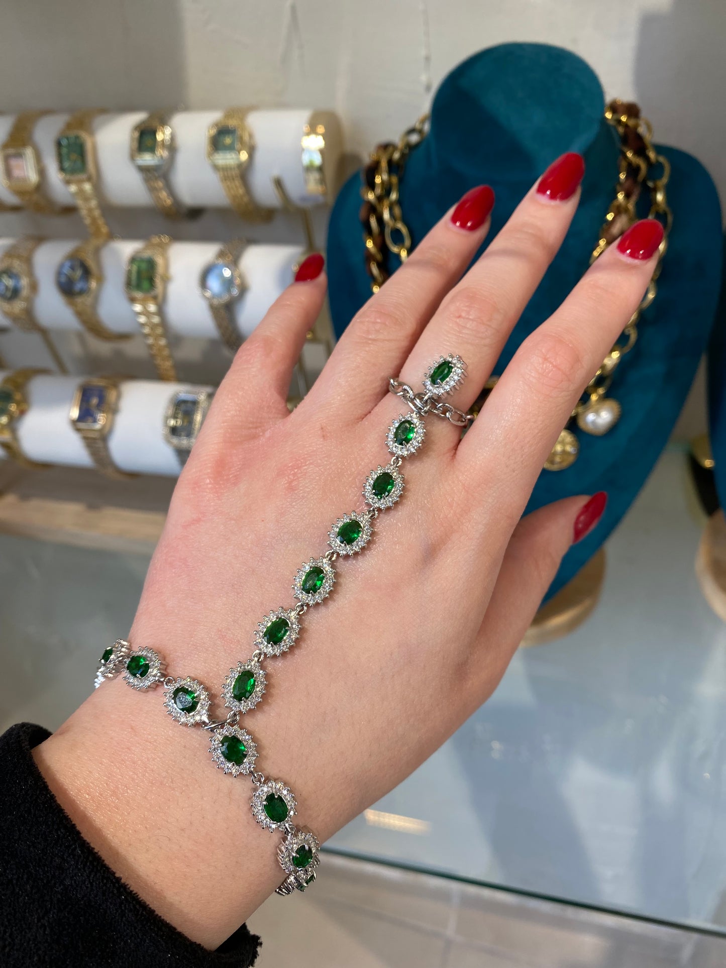 Emerald Queen - Χειροποίητο Βραχιόλι designed by Kika