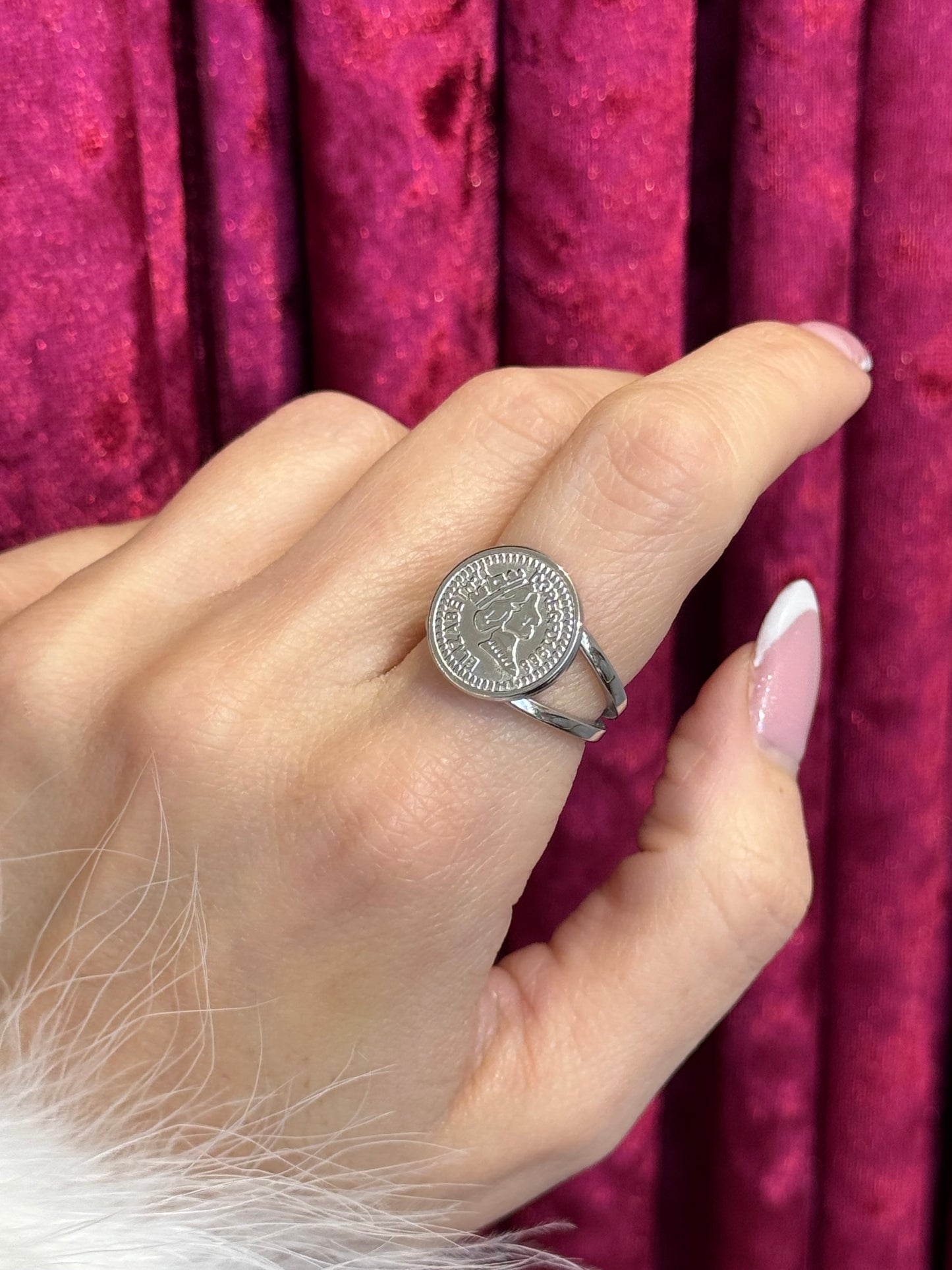 Heritage Emblem silver-δαχτυλίδι stainless steel
