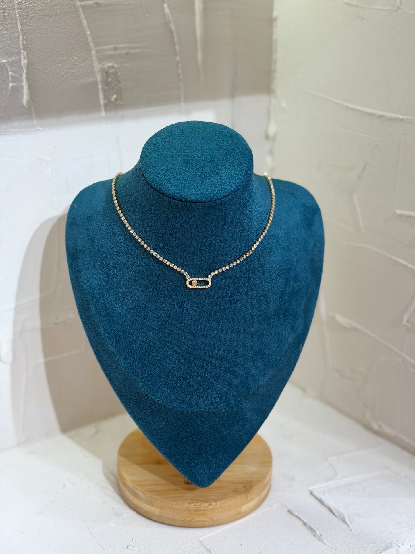 Lumière Petite – κολιέ stainless steel