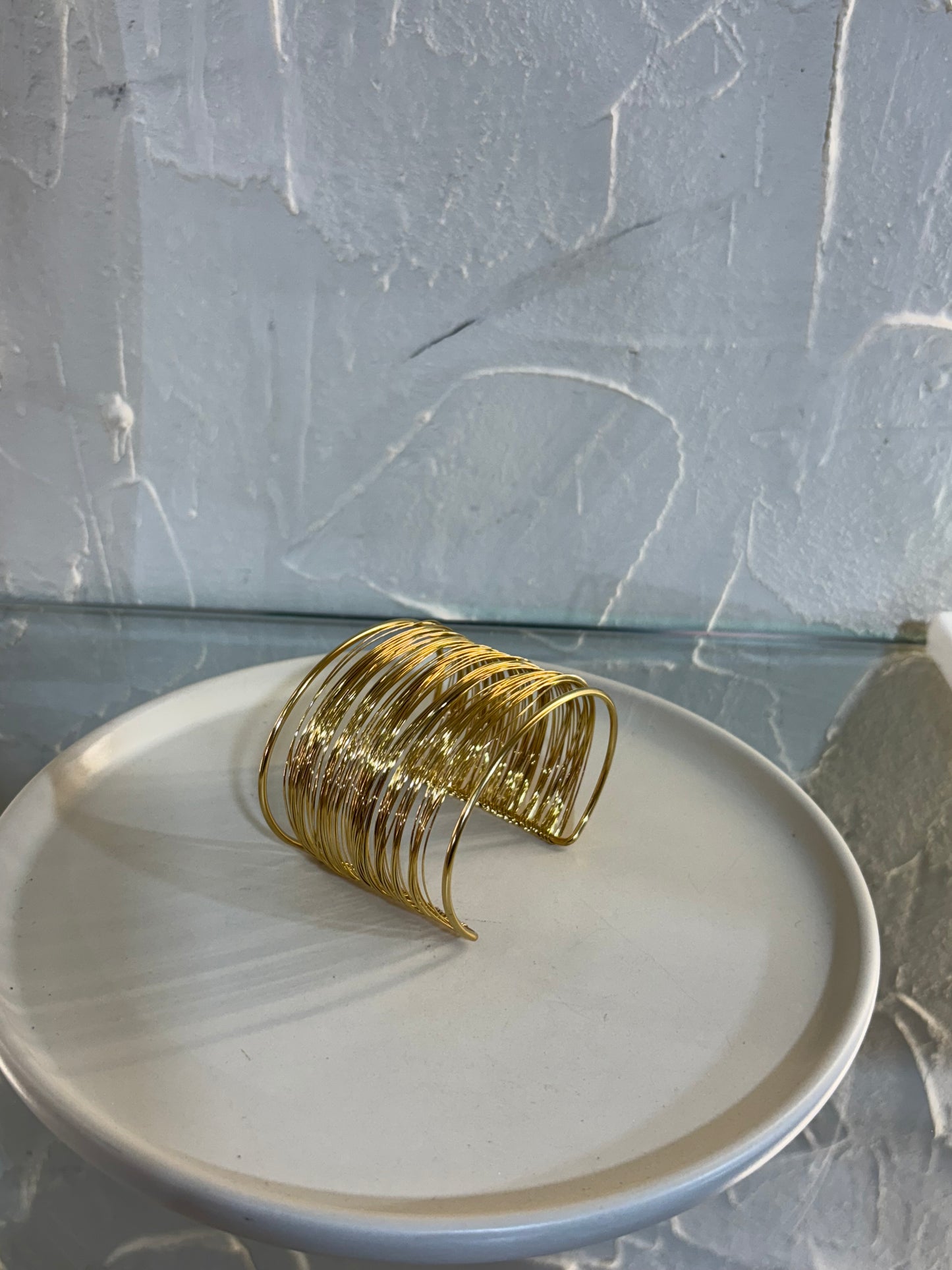 Χειροπέδες χρυσό ασημί μεγάλες