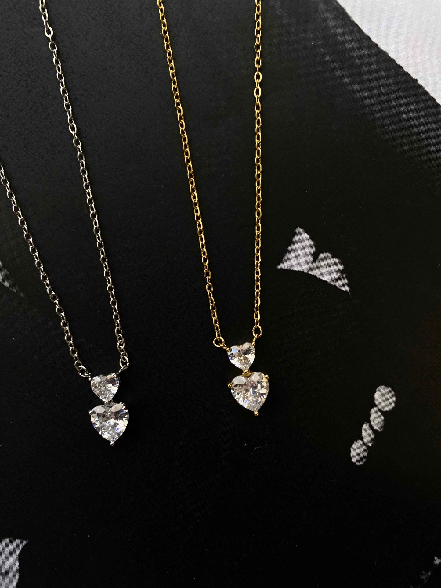 Heart charm- Stainless steel