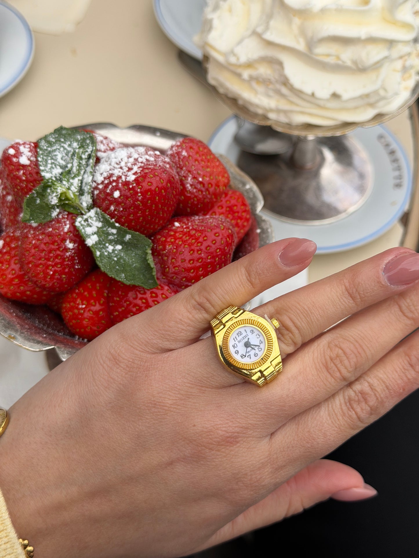 Paris Doré Δαχτυλίδι - Ανθεκτικός Ορείχαλκος