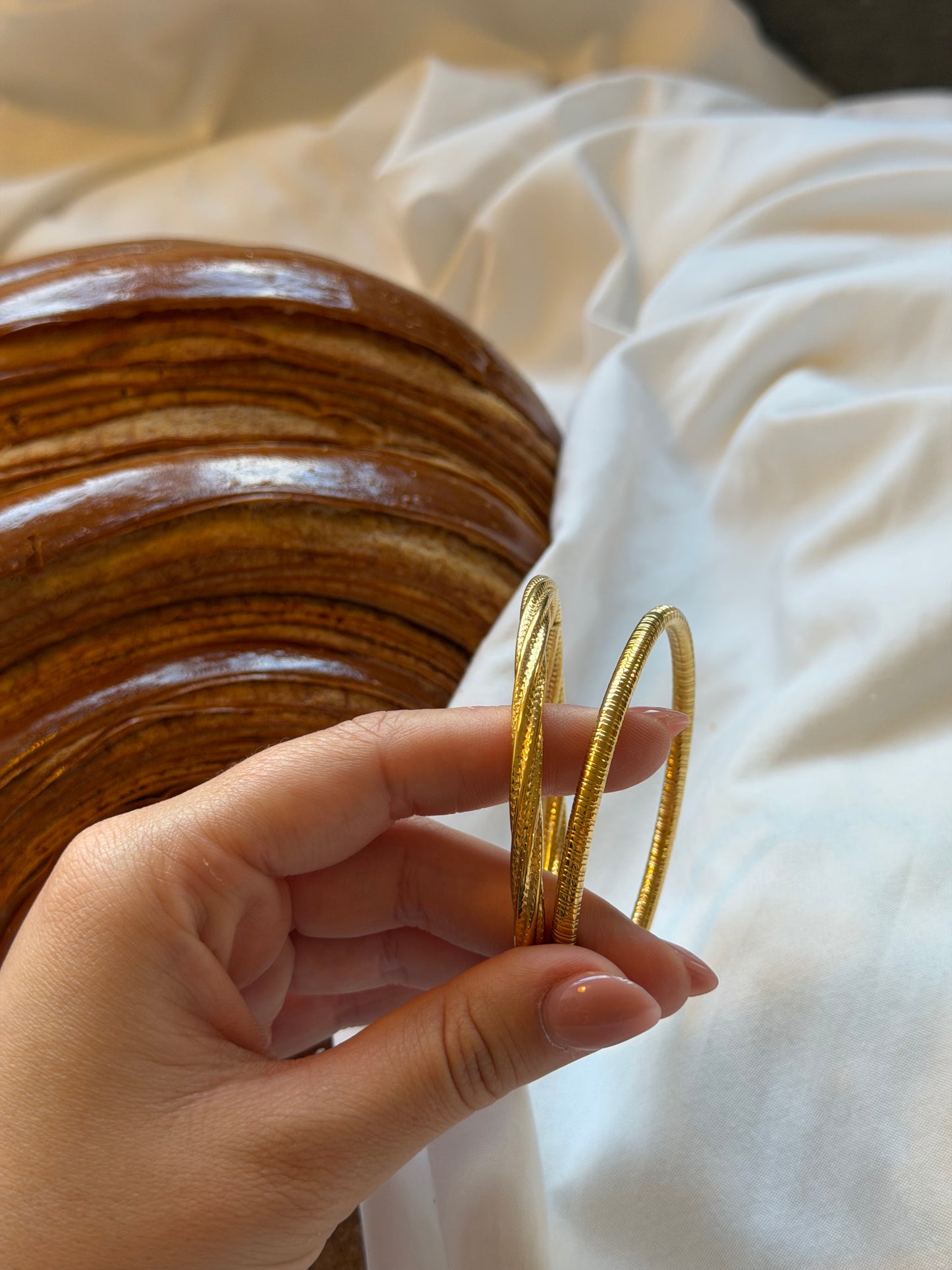 Soie Dorée – διπλή χειροπέδα stainless steel