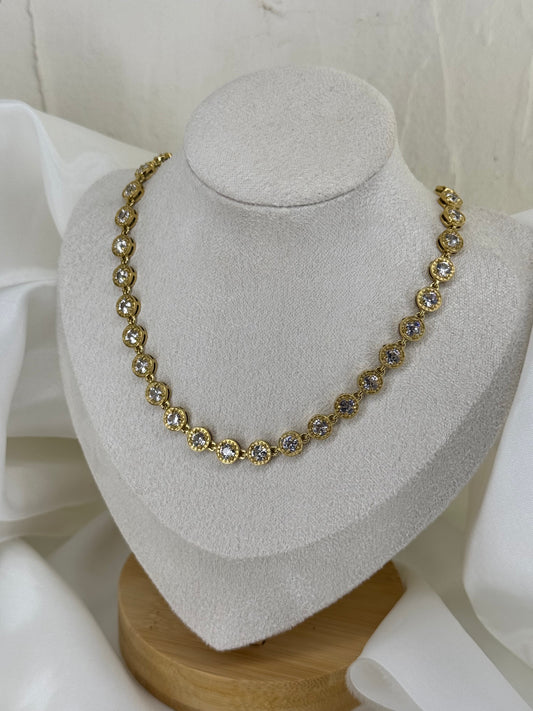 Mira necklace / Ατσάλινο κολιέ