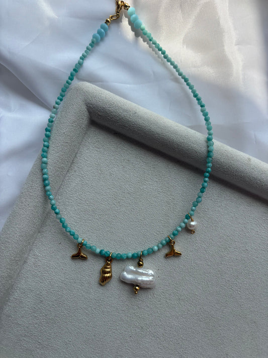 Shelliva Ατσάλινο κολιέ – handmade by Kika