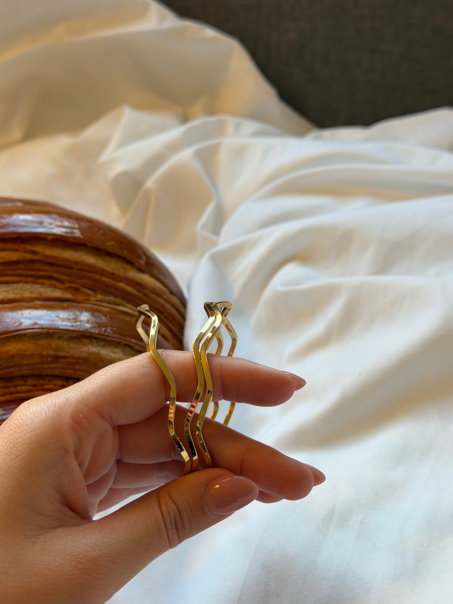 Vagues de Paris – τριπλή χειροπέδα stainless steel