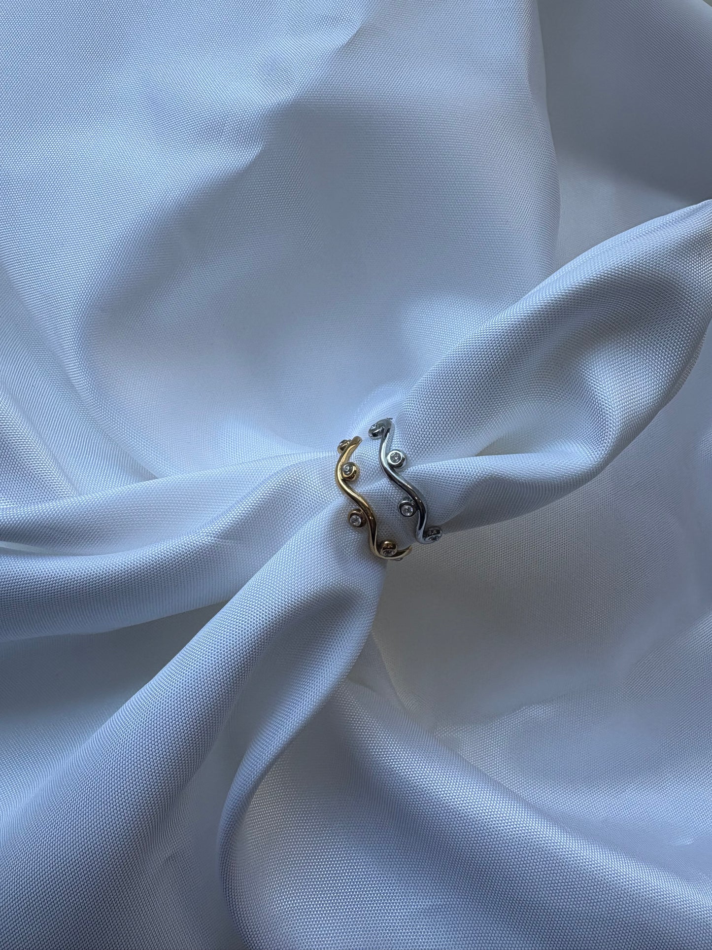 "Two Sides One Union" -δαχτυλίδι stainless steel