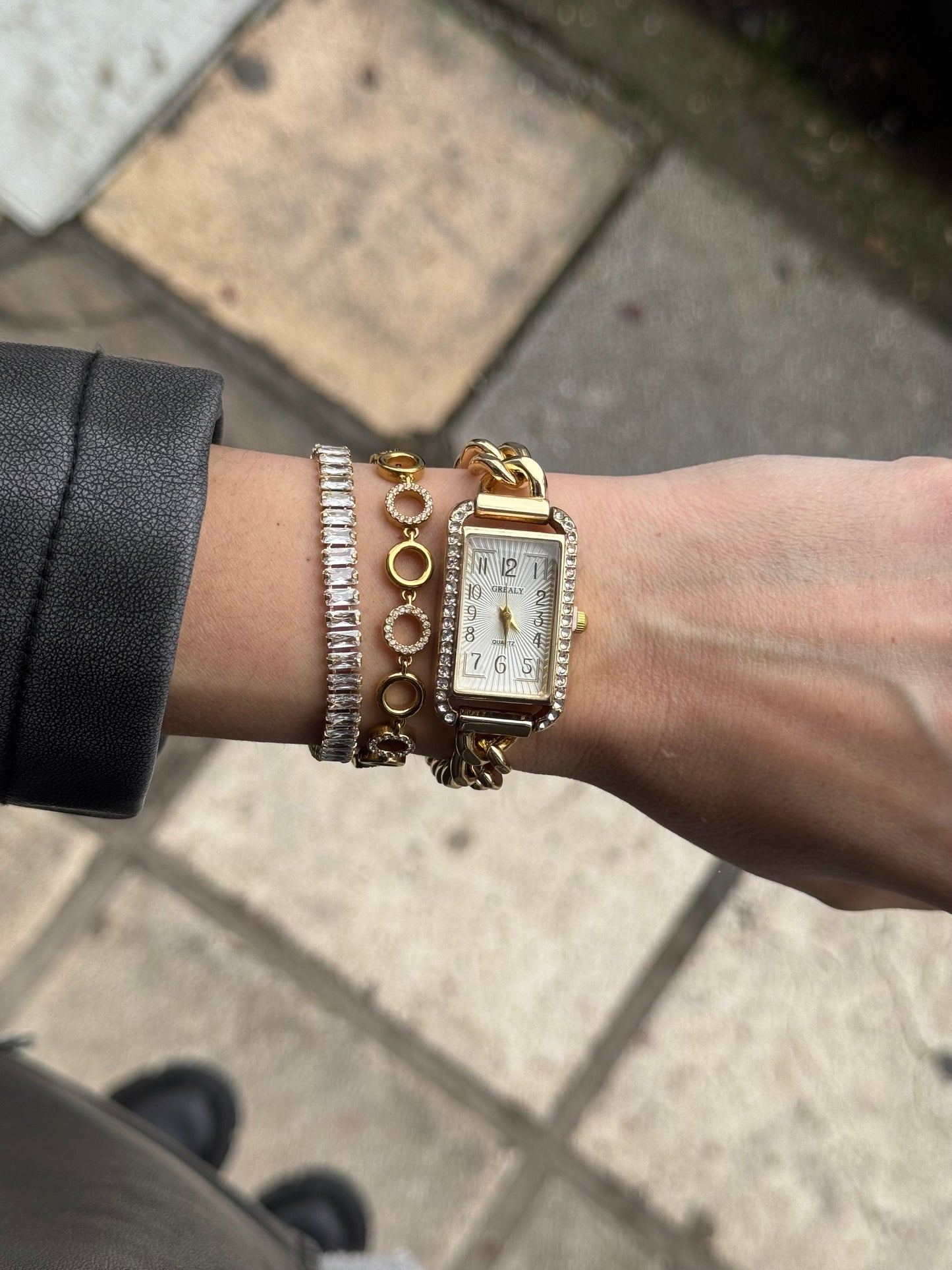 Golden Legacy Timepiece-ανθεκτικός ορείχαλκος