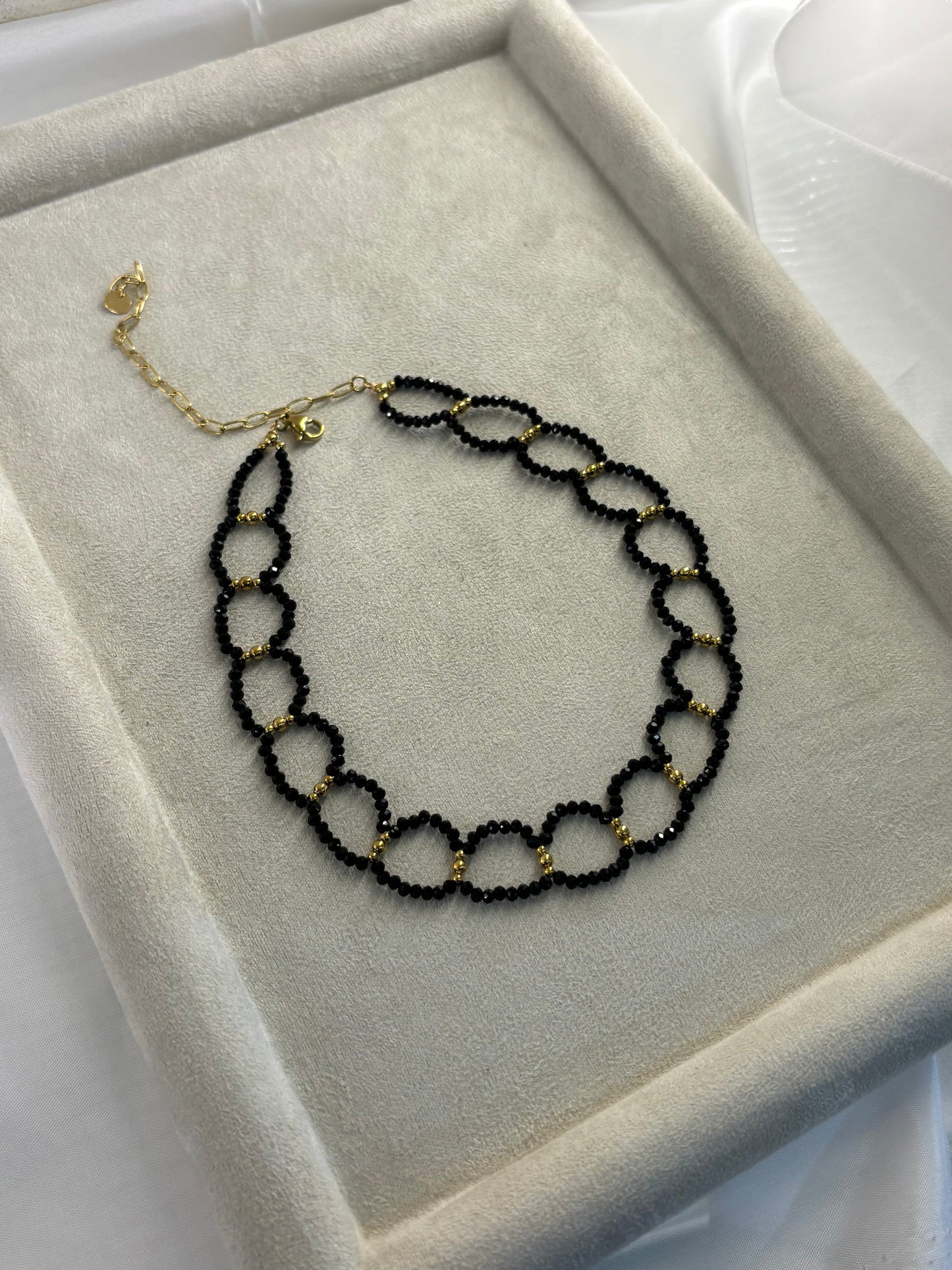 Κολιέ choker μαύρο