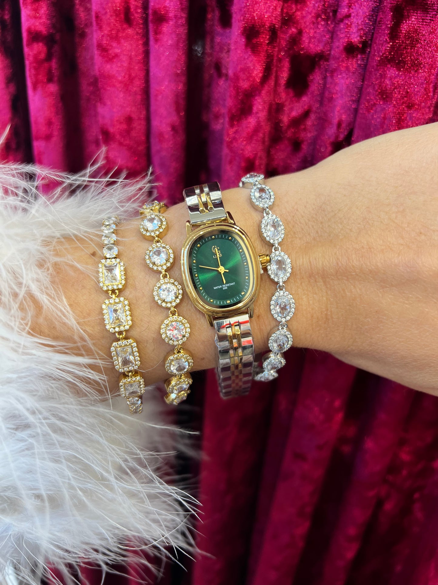 Pine Glow – ρολόι stainless steel luxury Christmas edition