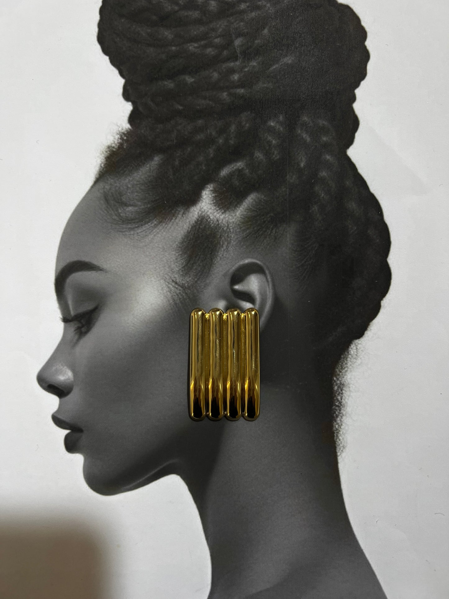 Echo Lines – Σκουλαρίκια Stainless Steel