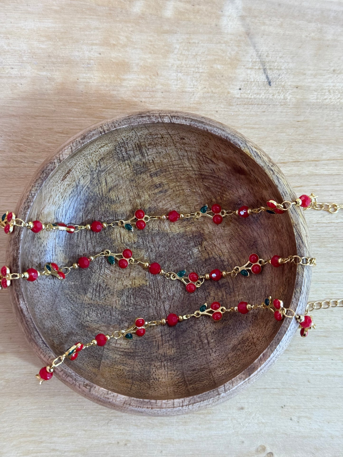 Νέο viral ατσάλινο βραχιόλι με κεράσια 🍒