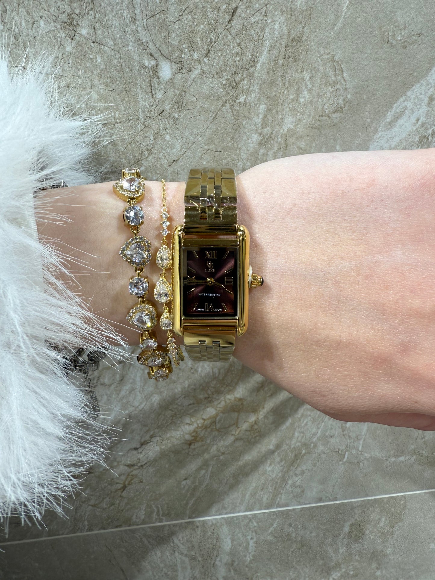 Amber Belle - ρολόι stainless steel luxury