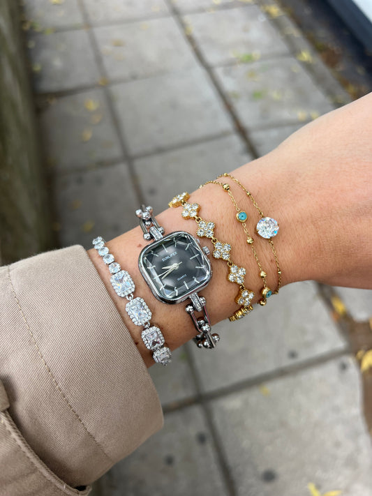 Soleil Noir — Αδιάβροχο Premium Ρολόι Stainless Steel
