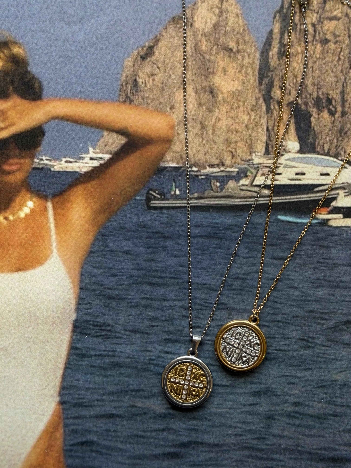 Saint Benedict Necklace ✨-Ατσάλινο
