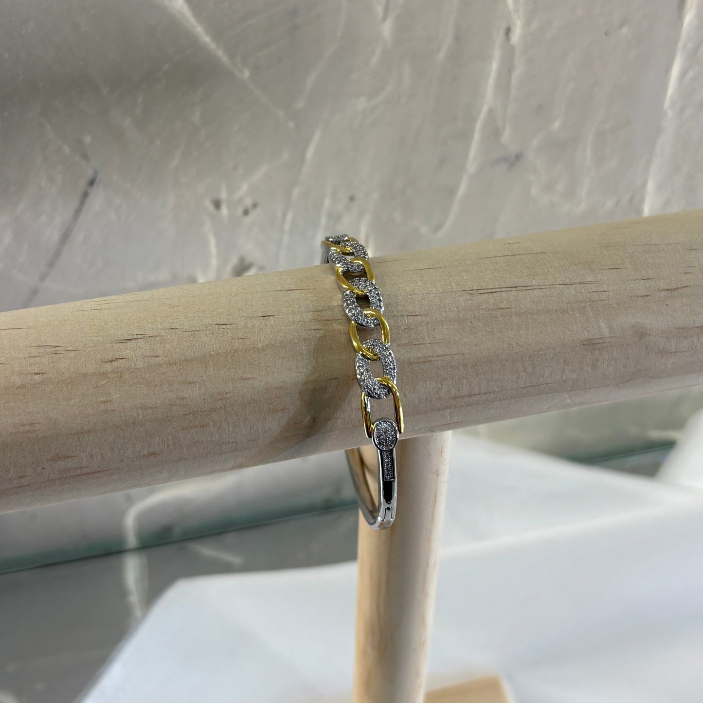 Διχρωμη Χειροπεδα με Στρας | Pnoe Studio