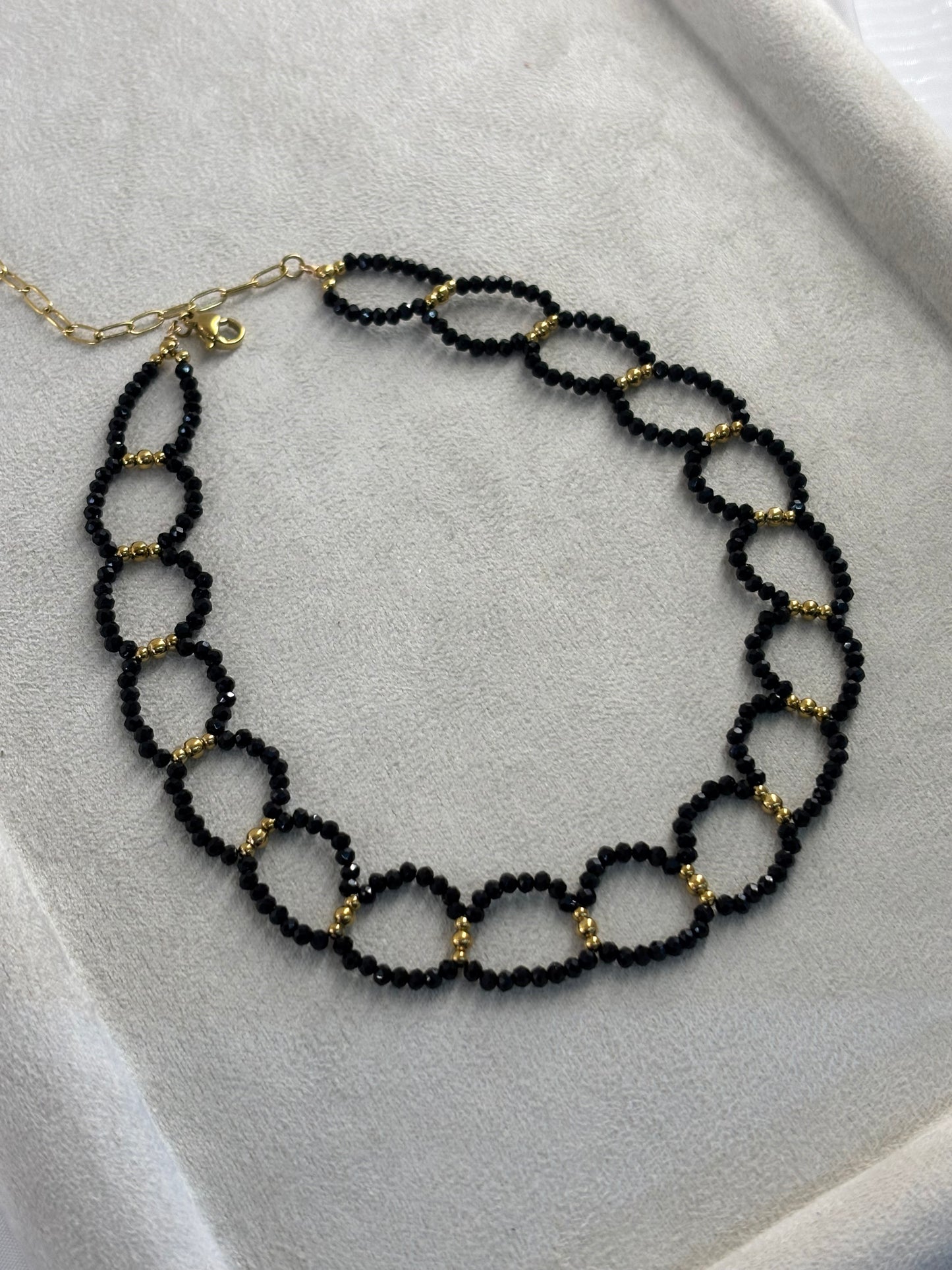 Κολιέ choker μαύρο