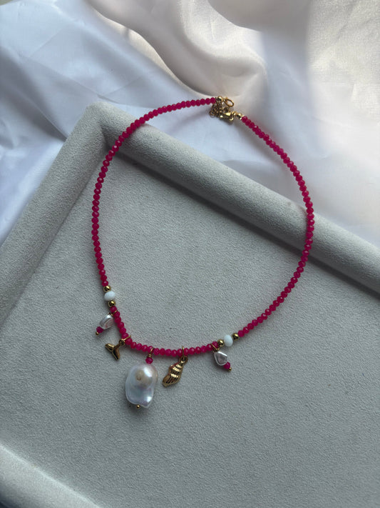 Seawoven Ατσάλινο κολιέ – handmade by Kika