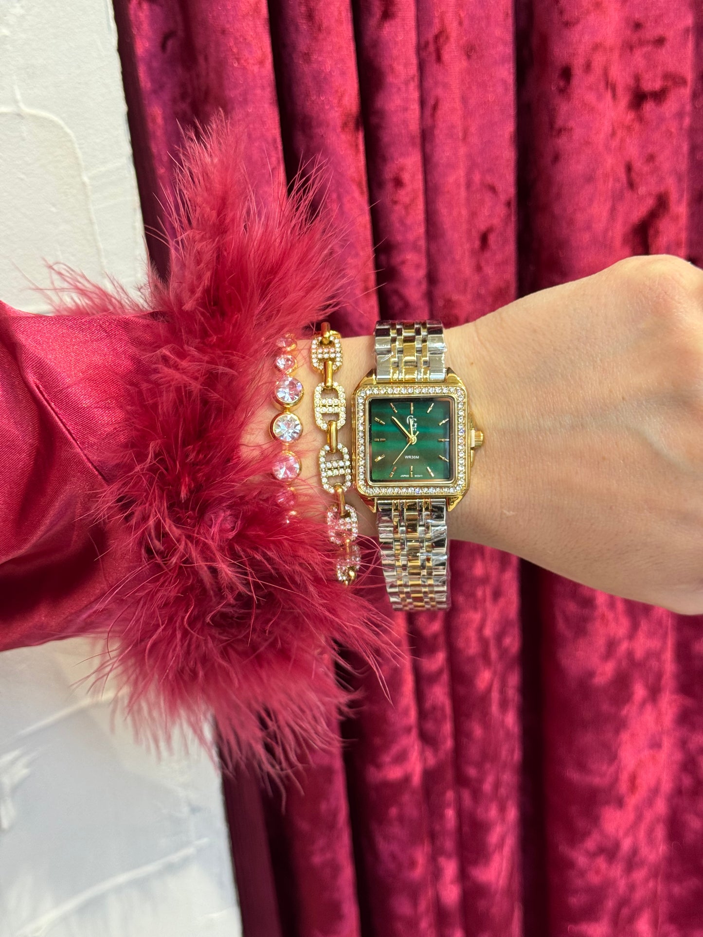 Emerald Frost – ρολόι stainless steel luxury Christmas edition