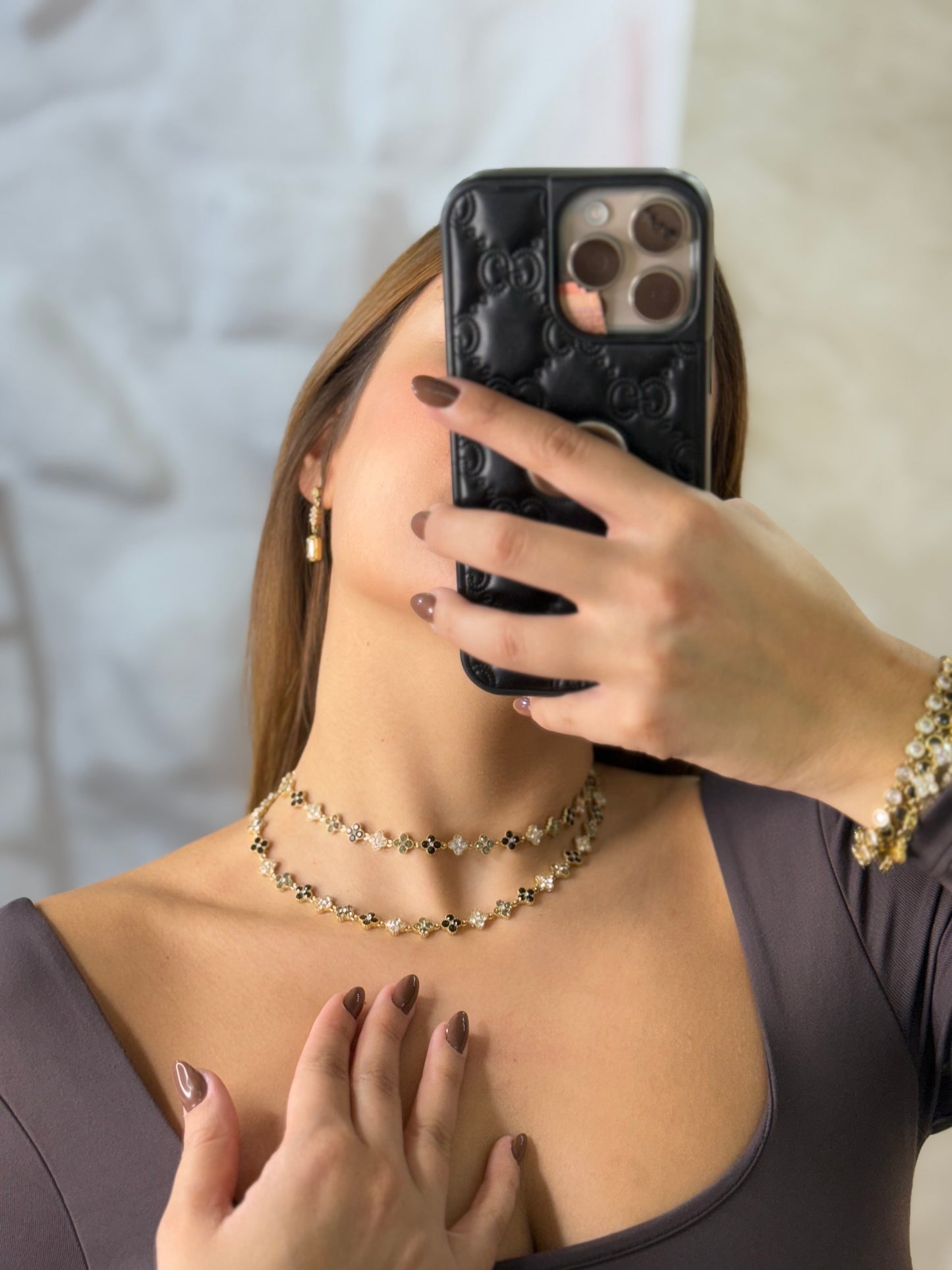 Serene Aura Choker / ατσάλινο κολιέ