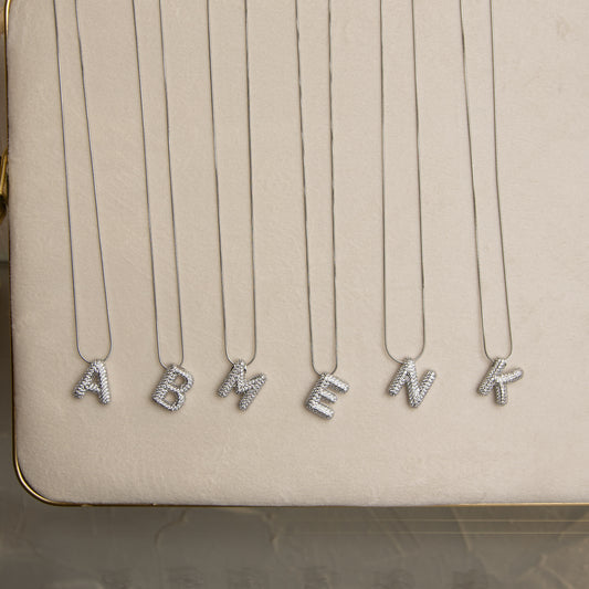 Κολιέ με Γράμματα σε Χρυσό και Ασημί Χρώμα | Λαμπερό και Εξατομικευμένο