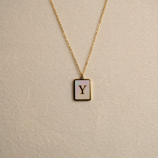 Κολιέ με Αρχικό "Y" σε Χρυσό Χρώμα | Μοντέρνο και Προσωπικό