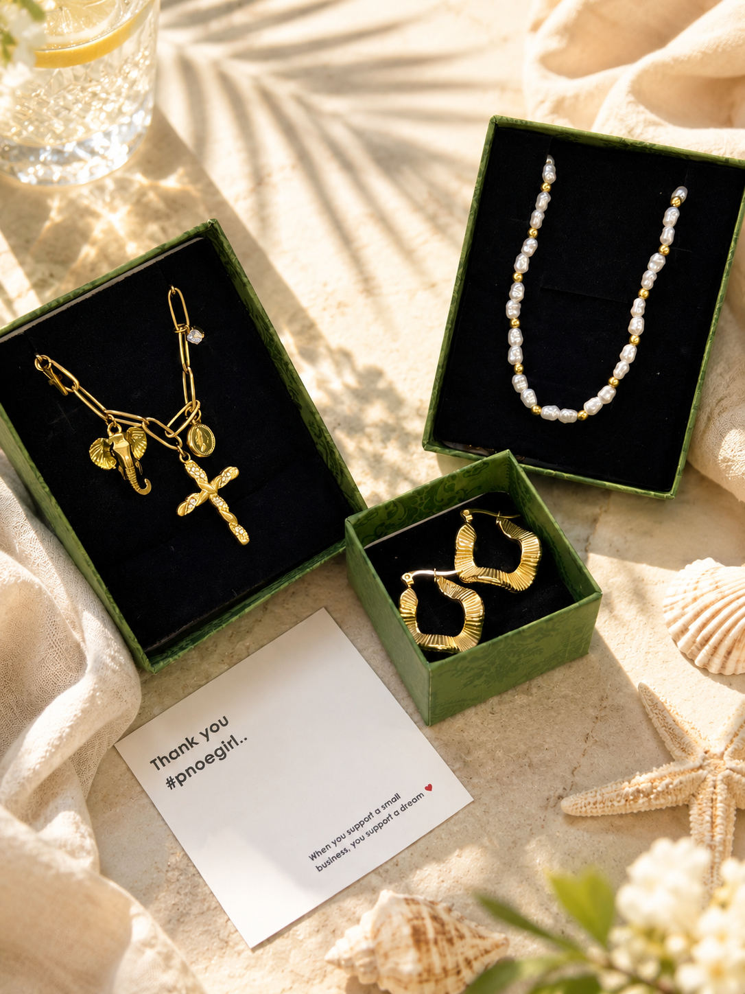 Viral Mystery box “Fall edition”🍁 3 steel jewelry
