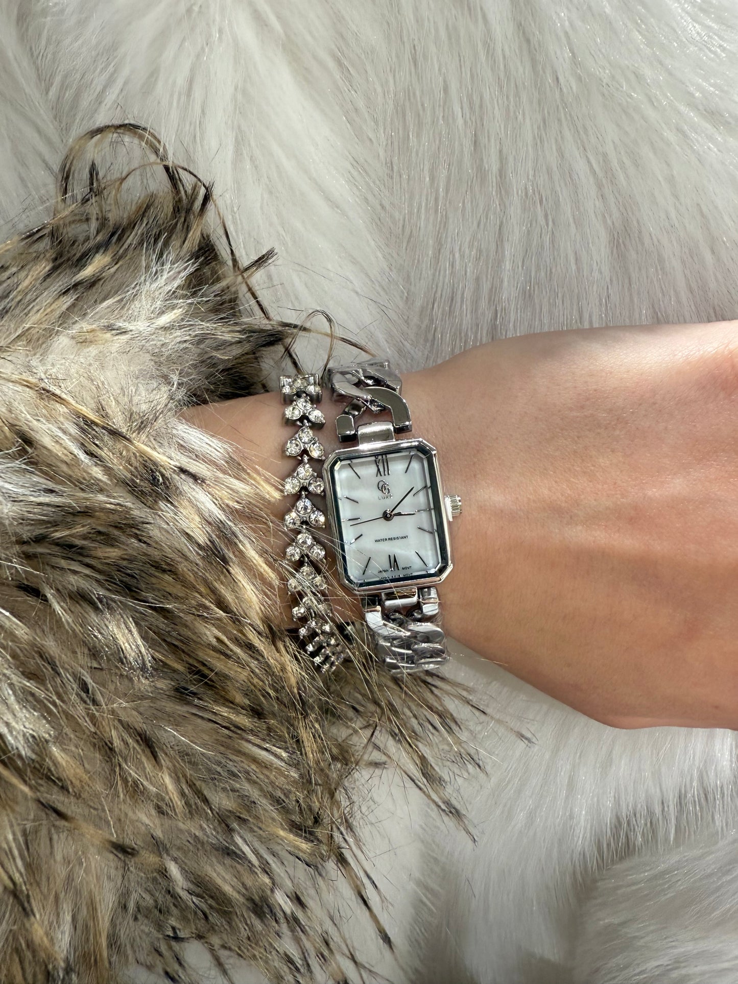 Ice Queen - stainless steel luxury watch