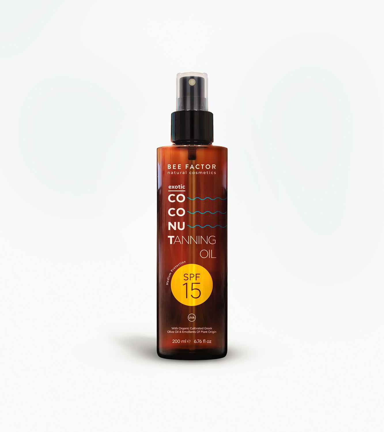 Exotic Coconut Tanning Oil SPF15 Λάδι Μαυρίσματος για Γρήγορο & Βαθύ Μαύρισμα – 200ml BEE FACTOR RITUALS