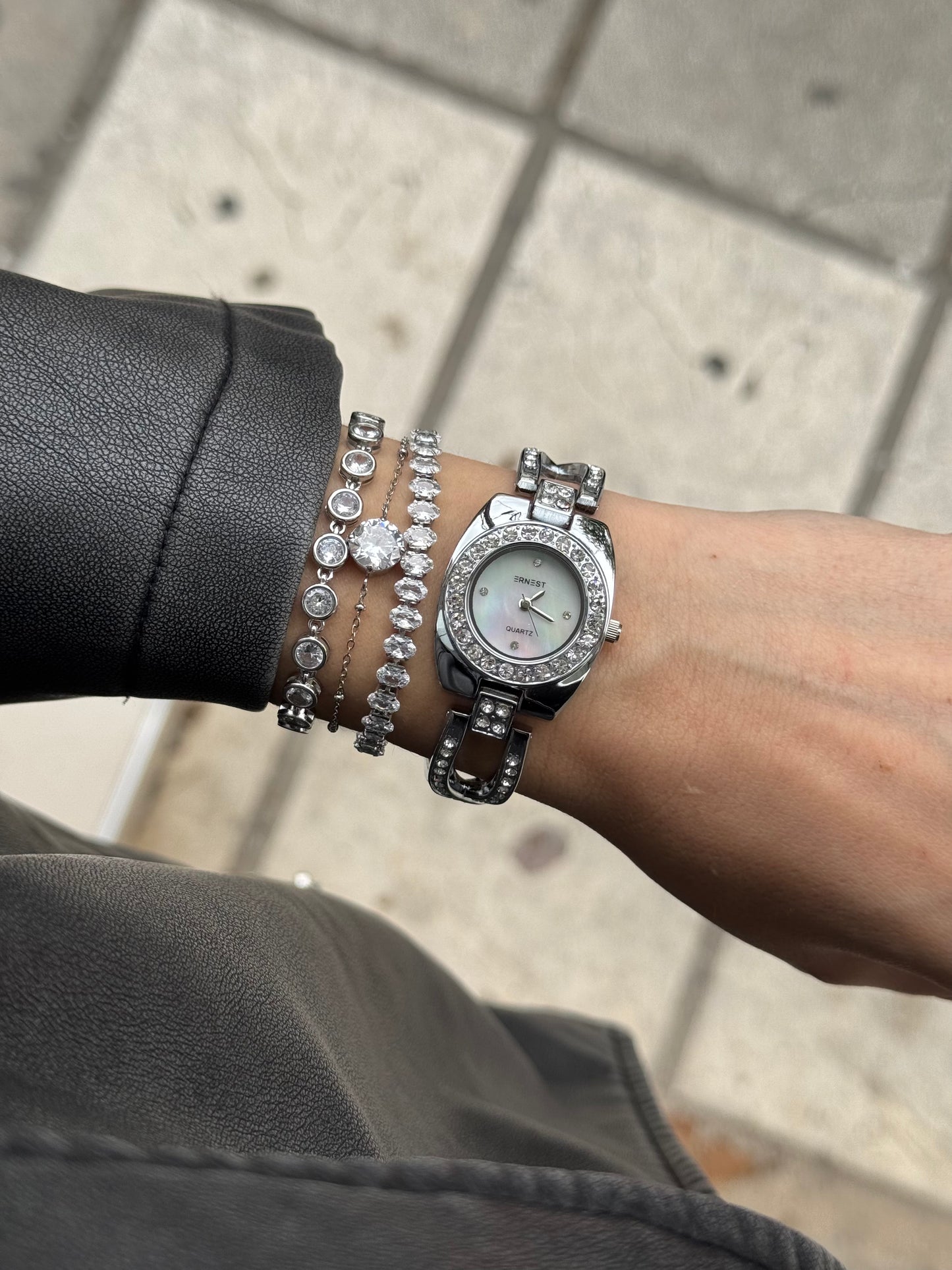 CRYSTAL CHARM — Ρολόι Stainless Steel