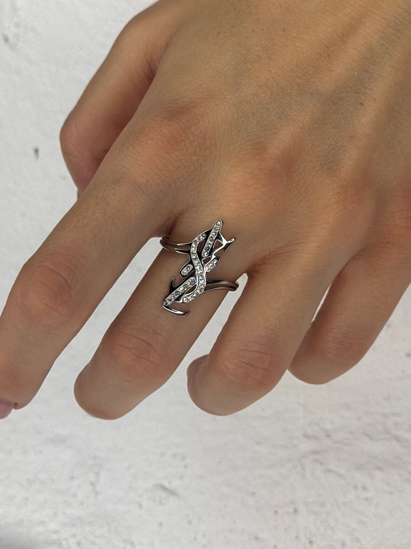 Flare Motion silver– δαχτυλίδι stainless steel