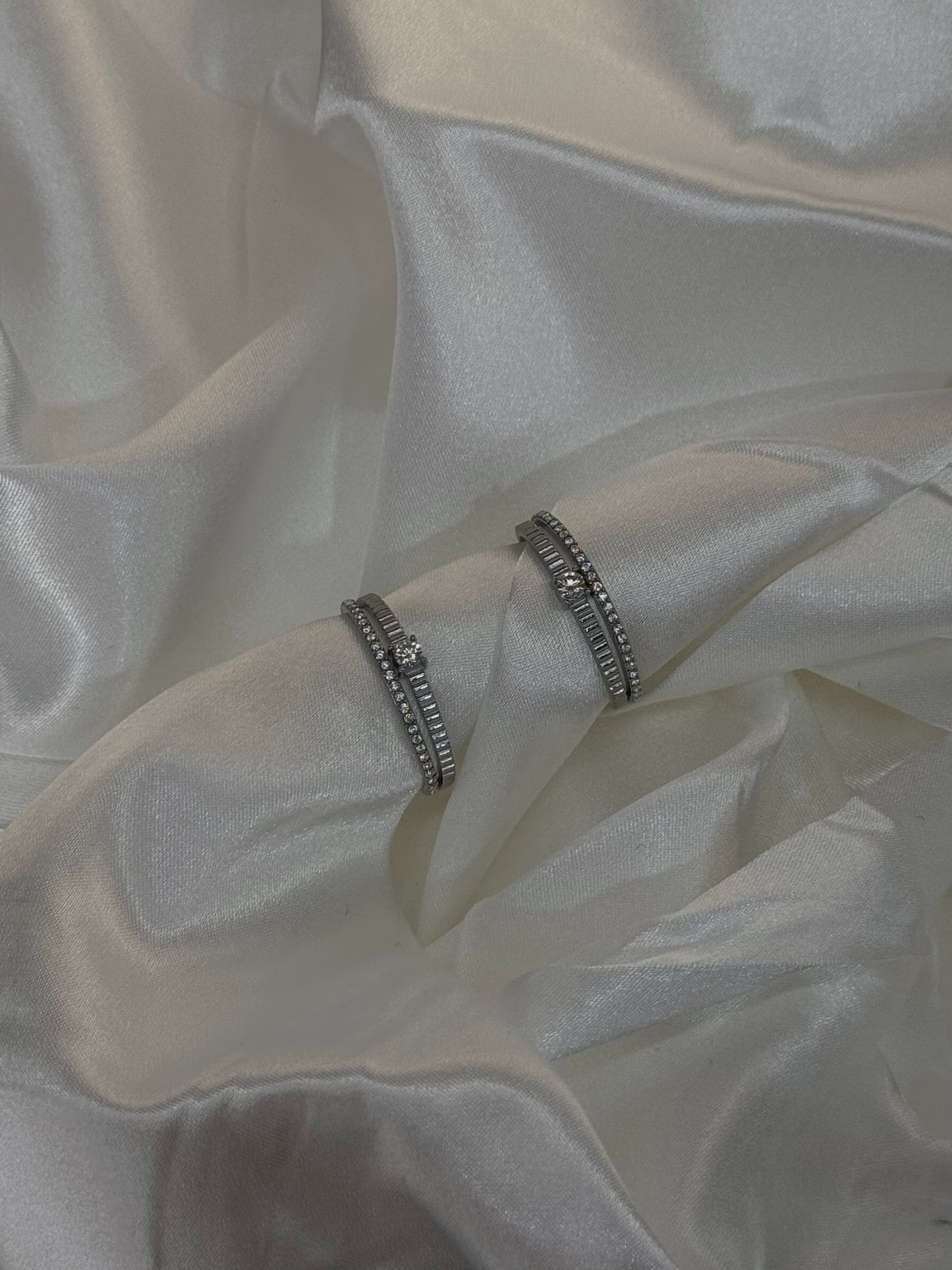 Refined Glow – σκουλαρίκι stainless steel