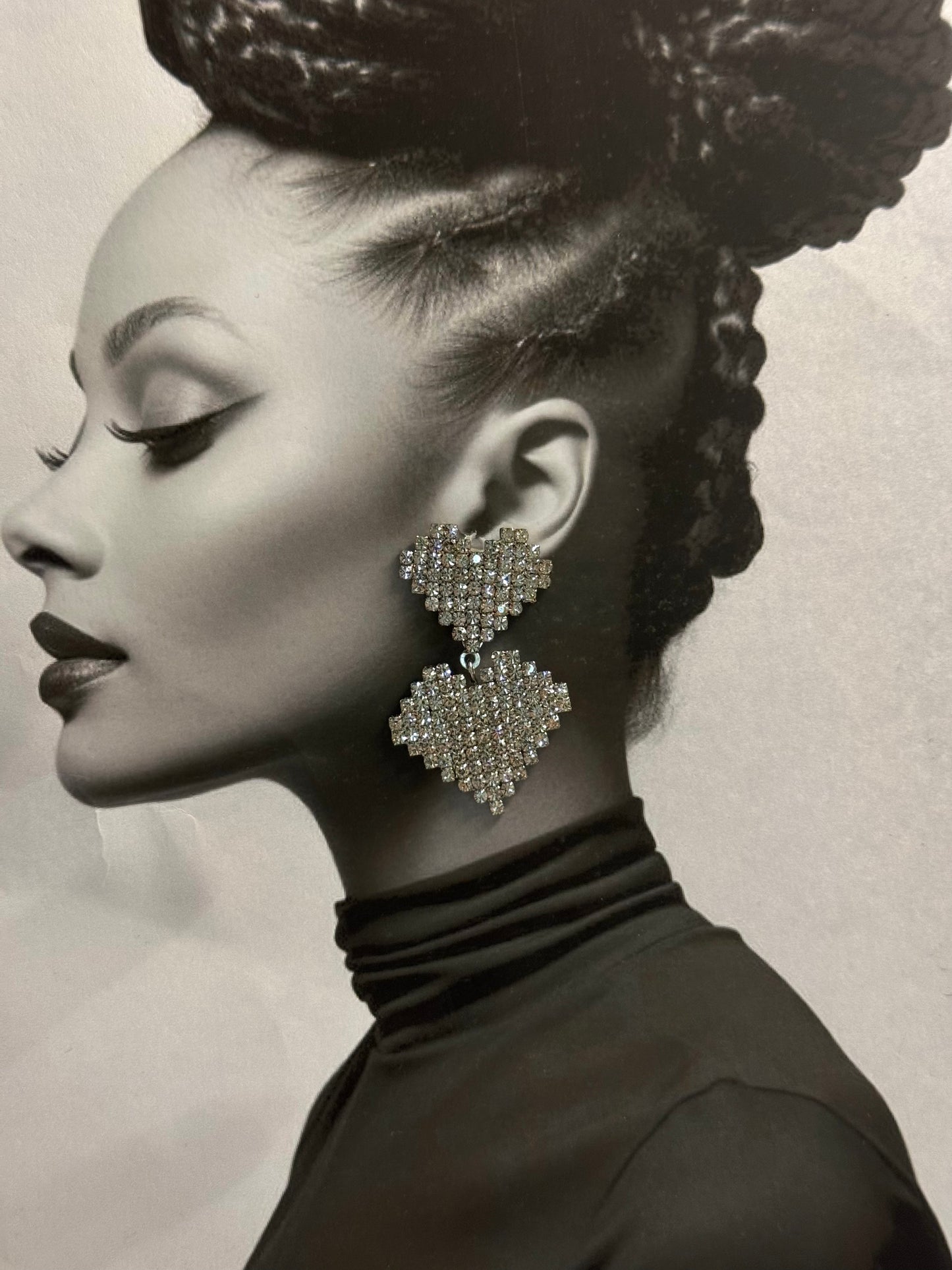 Heartfall Duo – σκουλαρίκι ανθεκτικός ορείχαλκος