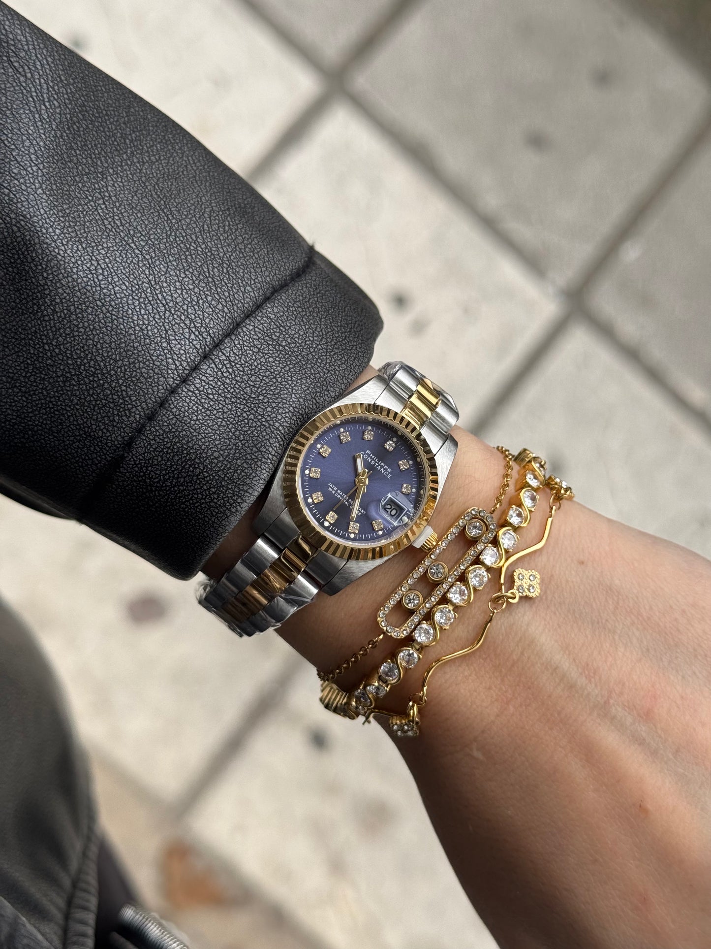 PARIS NUIT - Αδιάβροχο Premium Ρολόι Stainless Steel