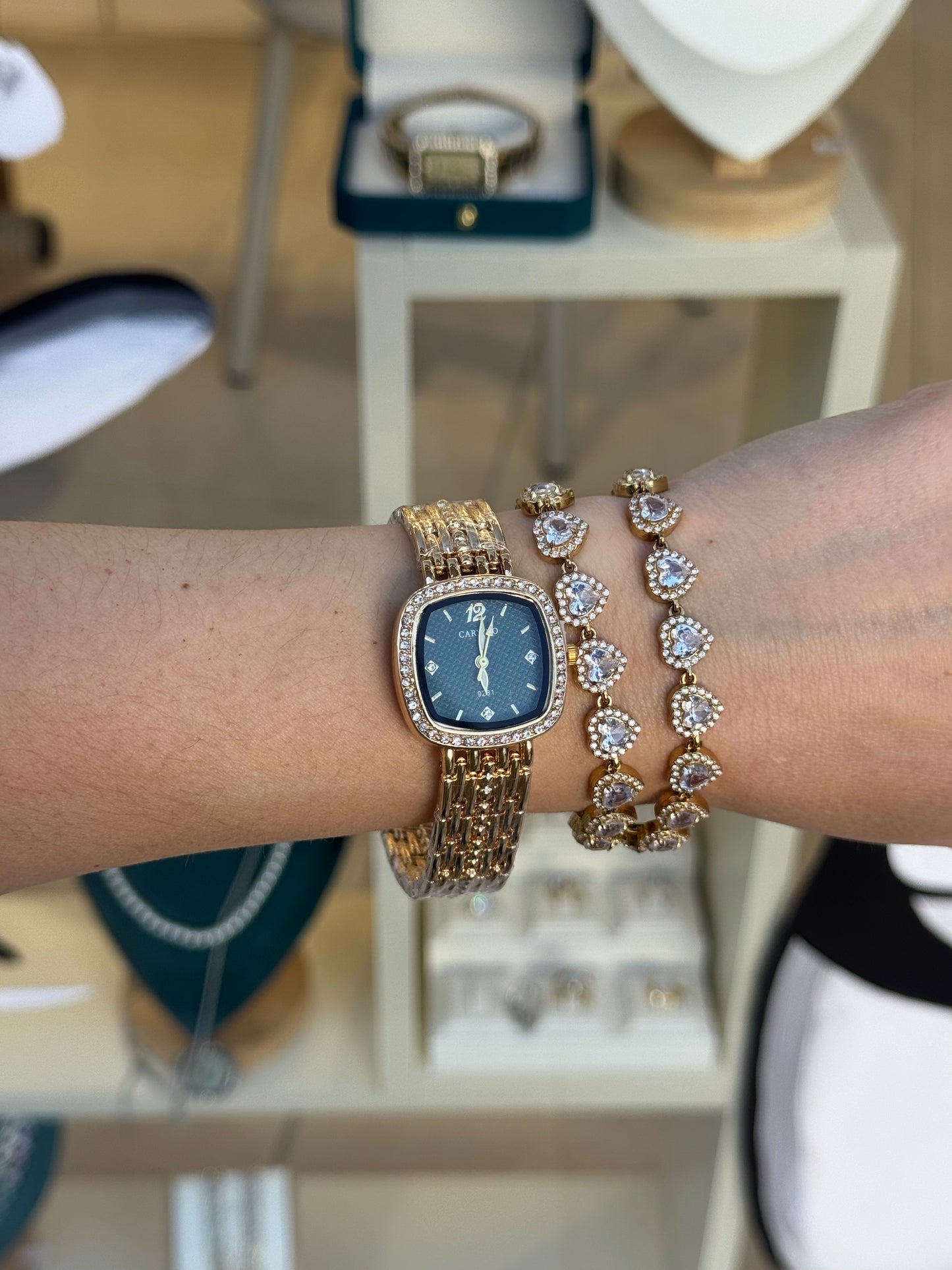 Verde Éclat-ρολόι stainless steel