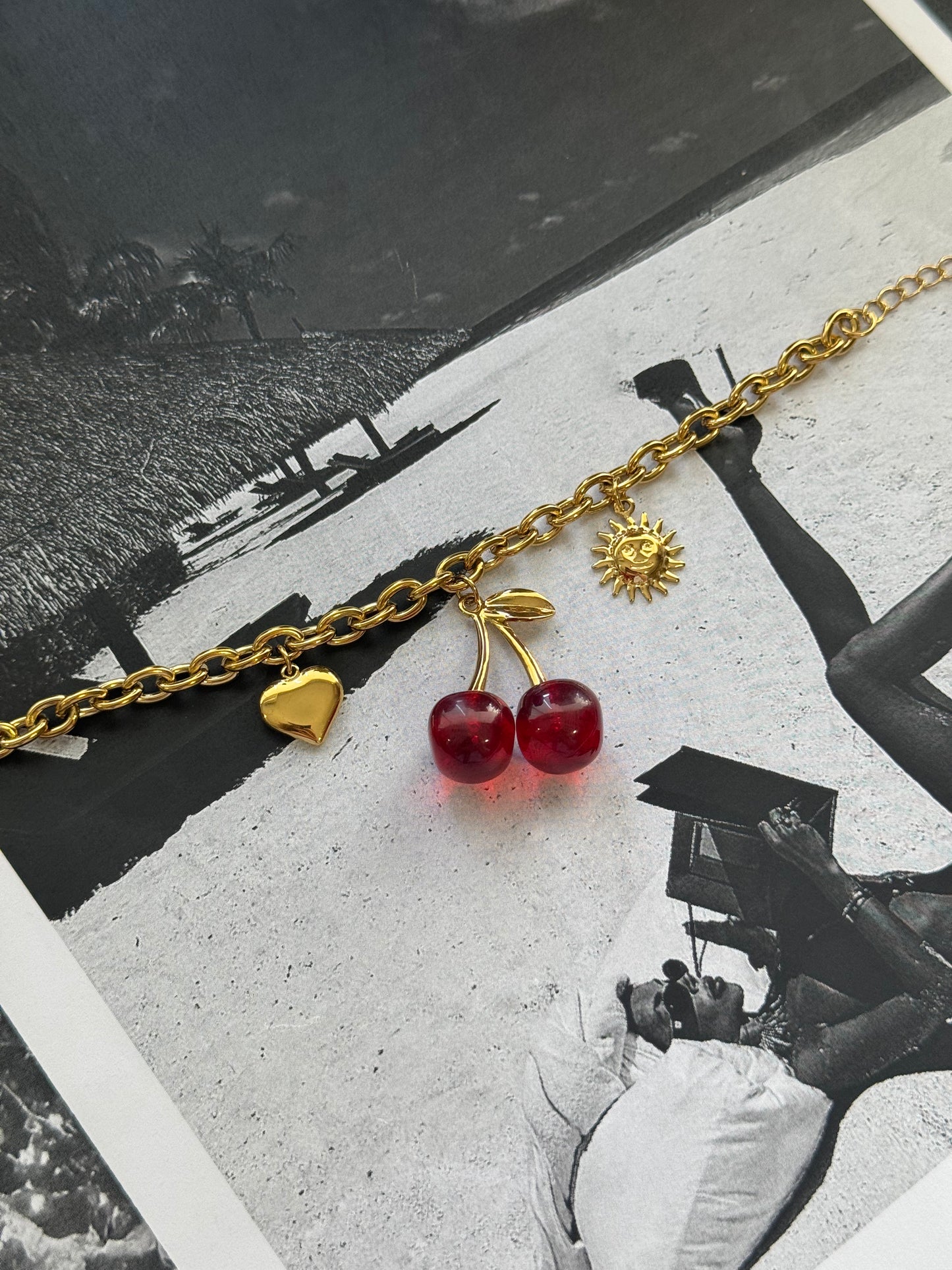 Amélie Cherry – Βραχιόλι Stainless Steel