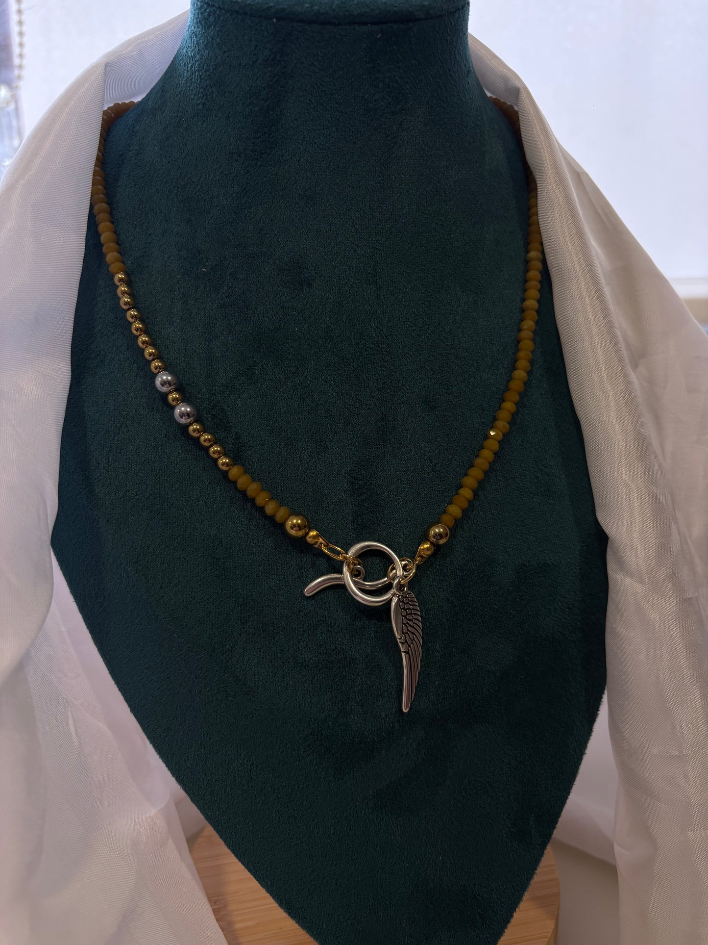 Earth & Spirit - Κολιέ stainless steel