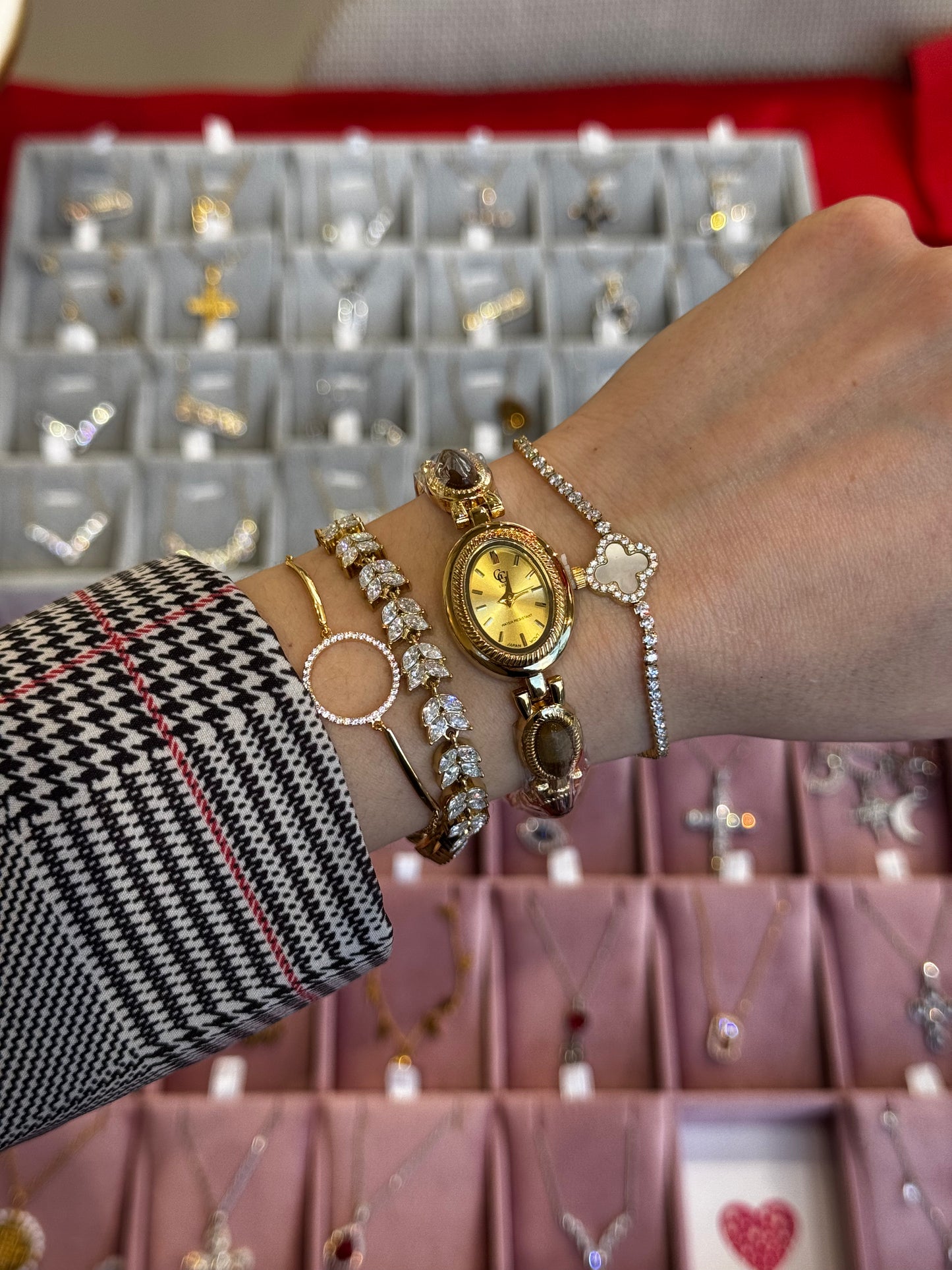 Mocha Glam – ρολόι stainless steel luxury