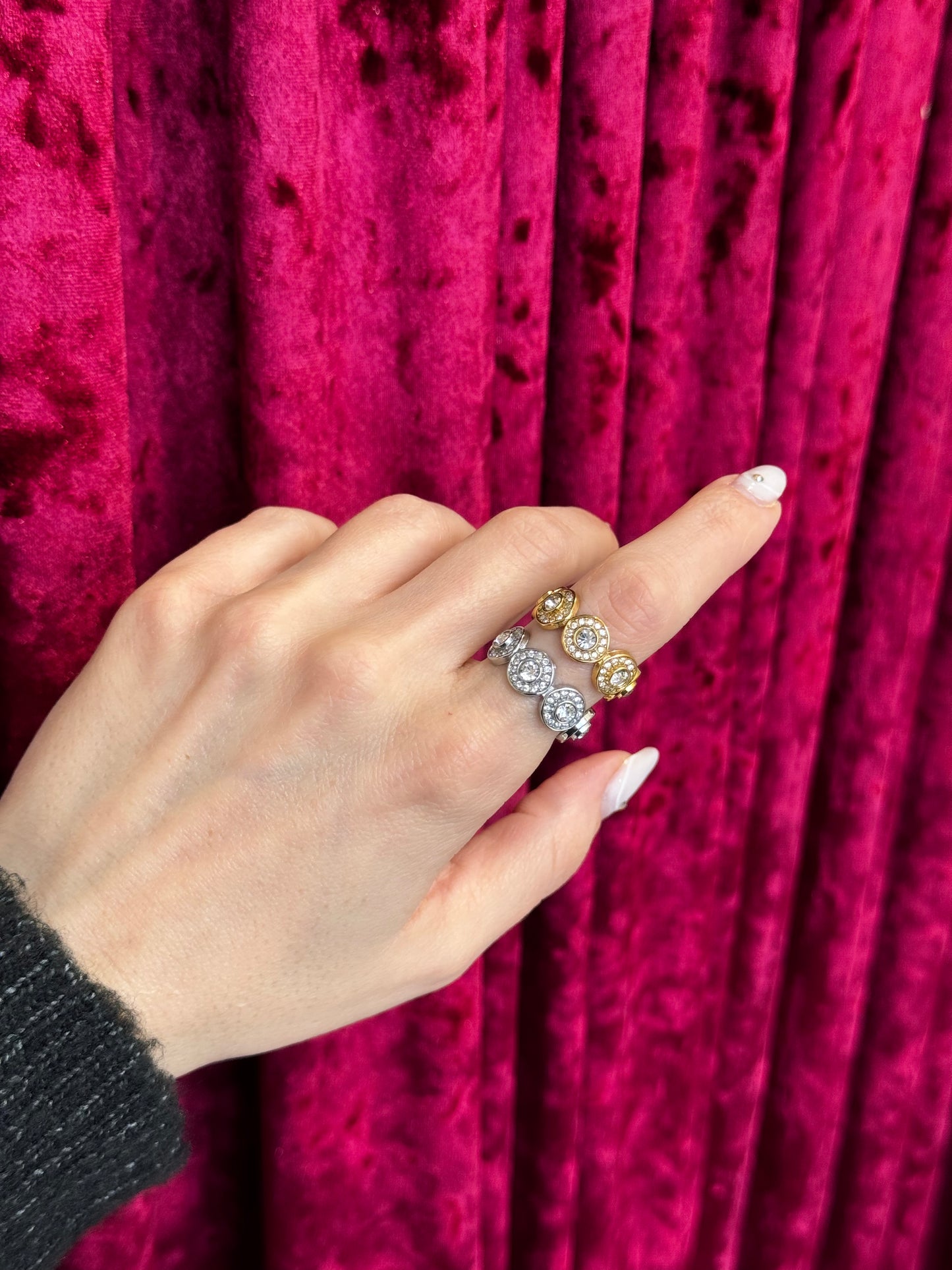 Cosmic Shine – δαχτυλίδι stainless steel