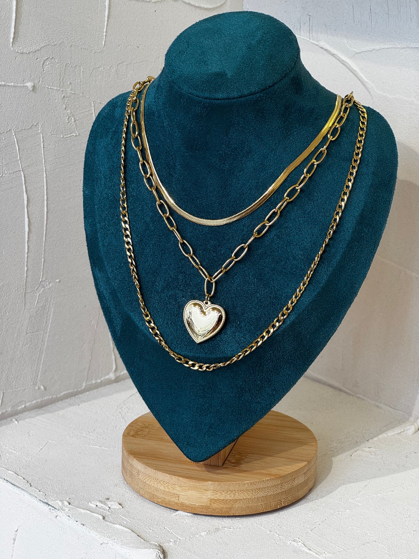 Glossy Devotion – κολιέ stainless steel