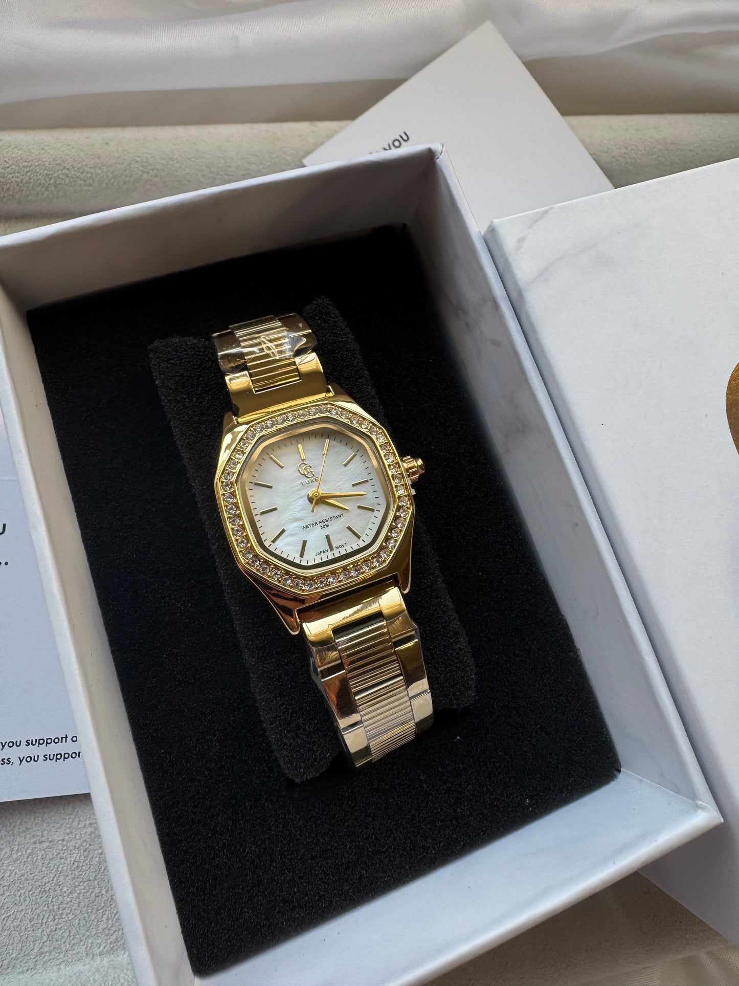 PARIS LUMIÈRE BLANCHE – Αδιάβροχο Premium Ρολόι Stainless Steel