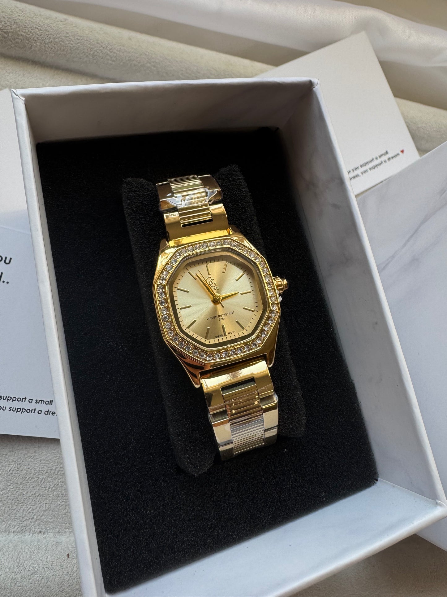 PARIS DORÉE LUXE - Αδιάβροχο Premium Ρολόι Stainless Steel