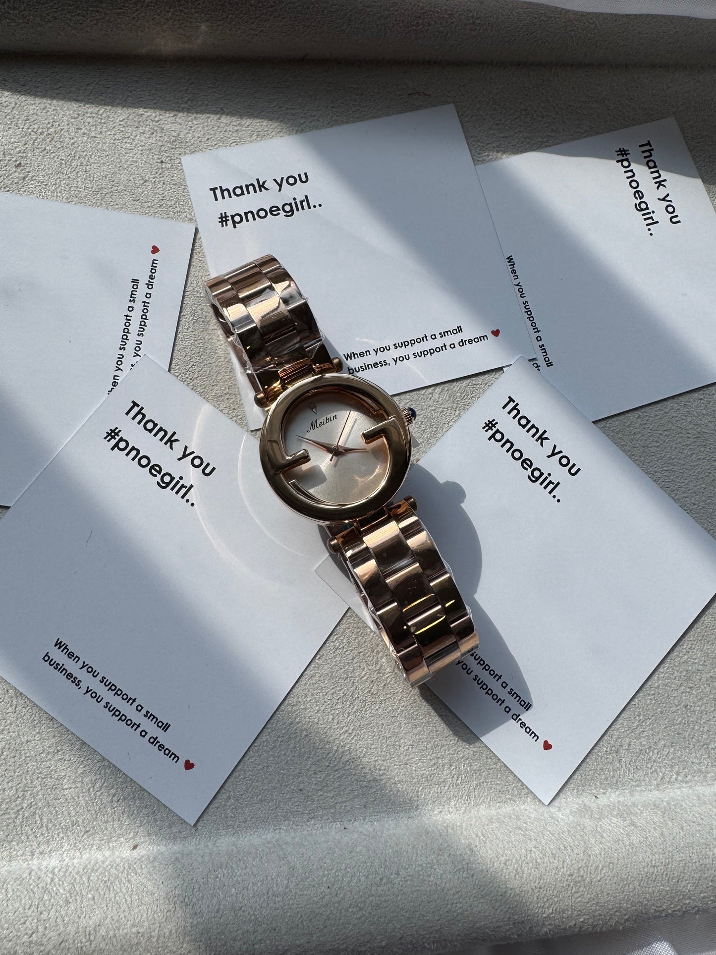 ROSE LUMIÈRE - Αδιάβροχο Premium Ρολόι Stainless Steel