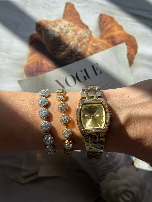 PARIS AURUM - Αδιάβροχο Premium Ρολόι Stainless Steel