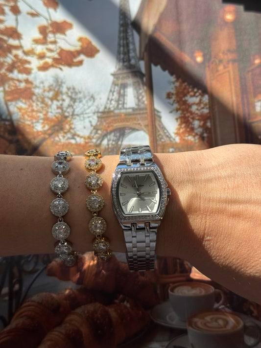 PARIS RAYON - Αδιάβροχο Premium Ρολόι Stainless Steel