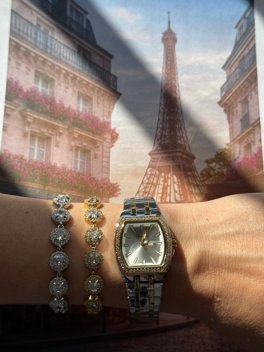 PARIS ALLURE - Αδιάβροχο Premium Ρολόι Stainless Steel