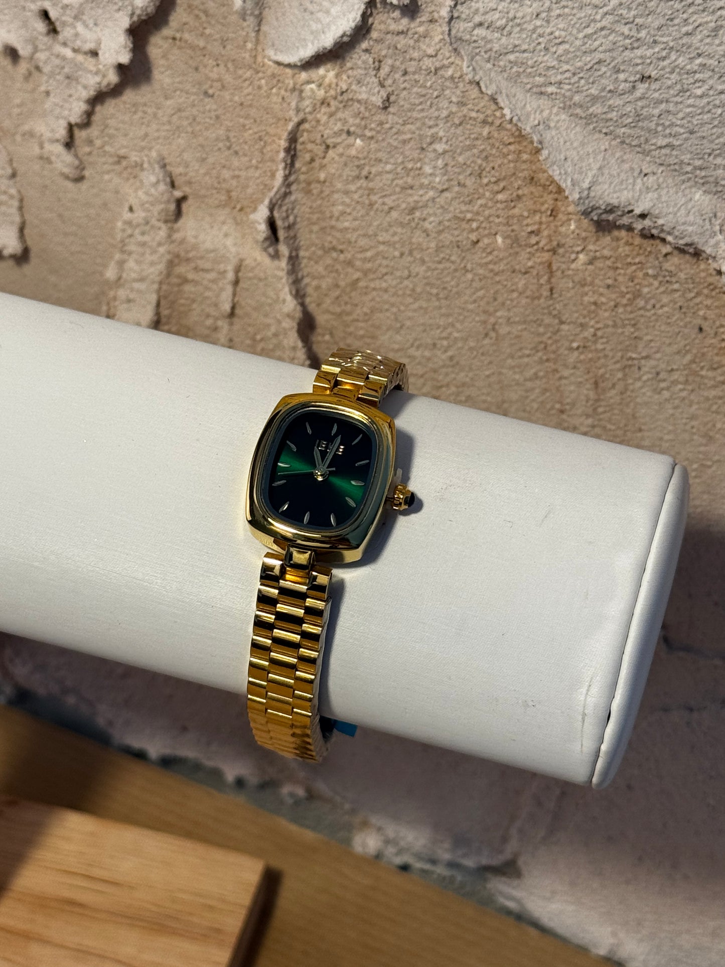 Audrey Emerald Gem – αδιάβροχο ρολόι premium stainless steel