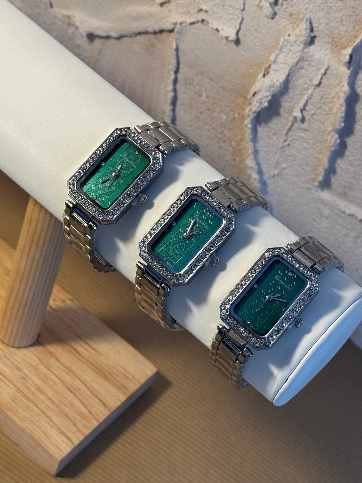 Odette Jade Blossom – stainless steel watch