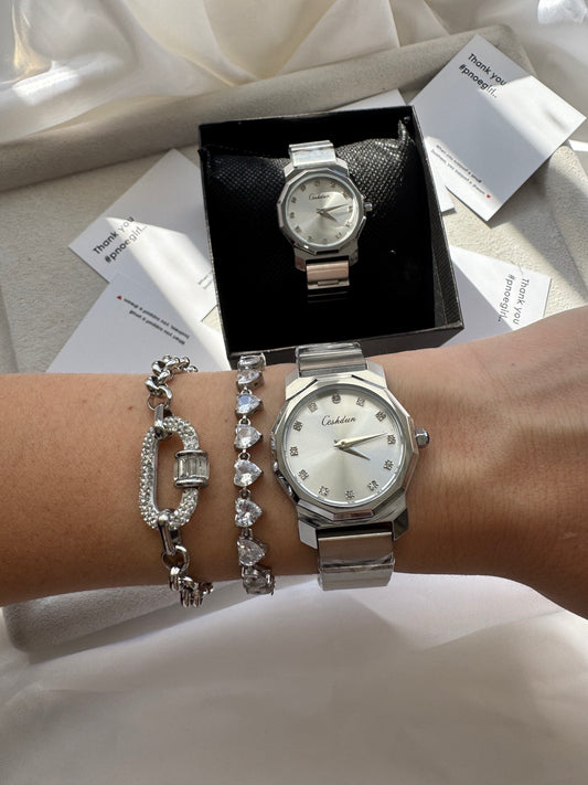 PARIS ÉPOQUE – Αδιάβροχο Premium Ρολόι Stainless Steel