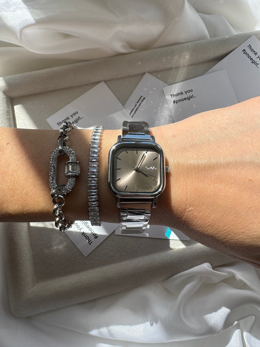 PARIS SÉRÉNITÉ – Αδιάβροχο Premium Ρολόι Stainless Steel